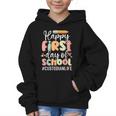 Happy First Day Of School Custodian Life Back To School Graphic Kid Hoodie Happy First Day Of School Custodian Life Back To School Graphic Kid Hoodie