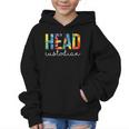 Head Custodian Women Tie Dye Back To School Appreciation Day Graphic Kid Hoodie Head Custodian Women Tie Dye Back To School Appreciation Day Graphic Kid Hoodie