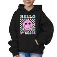 Hello 2nd Grade Groovy Back To School Second Grade Girls Kid Graphic Kid Hoodie Hello 2nd Grade Groovy Back To School Second Grade Girls Kid Graphic Kid Hoodie