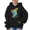 Kickflip Into 4th Grade Skateboard Lover Back To School Graphic Kid Hoodie