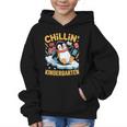 Kids Chillin In Kindergarten Penguin Student Back To School Boys Graphic Kid Hoodie