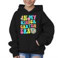 In My Kindergarten Era Groovy Back To School Graphic Kid Hoodie In My Kindergarten Era Groovy Back To School Graphic Kid Hoodie