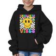 Kindergarten Vibes Smile Face Back To School Kinder Girl Kid Graphic Kid Hoodie Kindergarten Vibes Smile Face Back To School Kinder Girl Kid Graphic Kid Hoodie