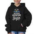 Let The 3rd Grade Adventure Begin Back To School Fun Graphic Kid Hoodie Let The 3rd Grade Adventure Begin Back To School Fun Graphic Kid Hoodie