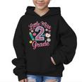 Little Miss 2nd Grade Grader Girls 1st Day Back To School Graphic Kid Hoodie Little Miss 2nd Grade Grader Girls 1st Day Back To School Graphic Kid Hoodie
