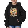 Being a Lunch Lady Is My Jam Retro Jam Jar Back To School Graphic Kid Hoodie
