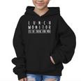 Lunch Monitor School Cafeteria Back To School Canteen Graphic Kid Hoodie
