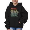 Man Myth The Legend Assistant Principal Dad Back To School Graphic Kid Hoodie Man Myth The Legend Assistant Principal Dad Back To School Graphic Kid Hoodie