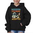 Mission Fifth 5th Grade Accepted Back To School Vintage Graphic Kid Hoodie Mission Fifth 5th Grade Accepted Back To School Vintage Graphic Kid Hoodie