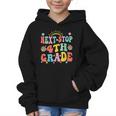 Next Stop 4th Grade Graduation To Forth Grade Back To School Graphic Kid Hoodie Next Stop 4th Grade Graduation To Forth Grade Back To School Graphic Kid Hoodie