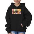 PEIMS Squad Groovy Back To School Women Appreciation Graphic Kid Hoodie PEIMS Squad Groovy Back To School Women Appreciation Graphic Kid Hoodie
