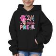 Pencil Bow Lil Miss Pre-K Pre-K Back To School Graphic Kid Hoodie Pencil Bow Lil Miss Pre-K Pre-K Back To School Graphic Kid Hoodie