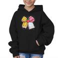 Pencil Coquette Bow Happy First Day Of School Back To School Graphic Kid Hoodie Pencil Coquette Bow Happy First Day Of School Back To School Graphic Kid Hoodie