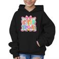 Preppy Back To School Fifth Grade Coquette Bow Women Girl Graphic Kid Hoodie