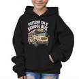 Pretend I'm A School Bus Back To School Bus Lover Graphic Kid Hoodie Pretend I'm A School Bus Back To School Bus Lover Graphic Kid Hoodie