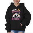 Princess Going To 4th Grade Tee For Girls Back To School Graphic Kid Hoodie Princess Going To 4th Grade Tee For Girls Back To School Graphic Kid Hoodie