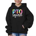 Pto Squad Groovy Back To School Women Appreciation Graphic Kid Hoodie
