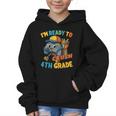 Ready For 4th Grade First Day Back To School Students Graphic Kid Hoodie