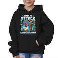 Ready To Attack Kindergarten Pirate Shark Back To School Graphic Kid Hoodie