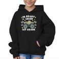 Im Ready To Crush 1st Grade Boy Monster Truck Back To School Graphic Kid Hoodie