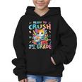 Ready To Crush 2nd Grade Back To School 2nd Grade Cat Kitten Graphic Kid Hoodie