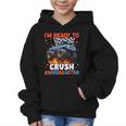 Ready To Crush Kindergarten Monster Truck Back To School Boy Graphic Kid Hoodie Ready To Crush Kindergarten Monster Truck Back To School Boy Graphic Kid Hoodie