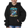 Ready To Explore 1st Grade Kids Astronaut Back To School Graphic Kid Hoodie Ready To Explore 1st Grade Kids Astronaut Back To School Graphic Kid Hoodie