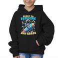 Ready To Explore 2nd Grade Kids Astronaut Back To School Graphic Kid Hoodie