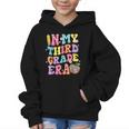 Retro Groovy In My Third Grade Era First Day Back To School Graphic Kid Hoodie Retro Groovy In My Third Grade Era First Day Back To School Graphic Kid Hoodie