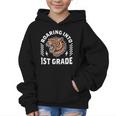 Roaring Into 1st Grade Roaring Tiger Back To School Boy Girl Graphic Kid Hoodie Roaring Into 1st Grade Roaring Tiger Back To School Boy Girl Graphic Kid Hoodie