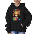 Roaring Into Pre-Kindergarten Lion Pre K Back To School Graphic Kid Hoodie