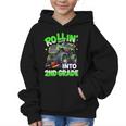 Rollin' Into 2nd Grade Monster Truck Back To School Boys Graphic Kid Hoodie Rollin' Into 2nd Grade Monster Truck Back To School Boys Graphic Kid Hoodie