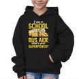 School Bus Aide Back To School Transport Bus Aide Graphic Kid Hoodie School Bus Aide Back To School Transport Bus Aide Graphic Kid Hoodie