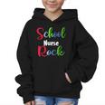 School Nurse Rock Back To School -Funny Nurses School Graphic Kid Hoodie School Nurse Rock Back To School -Funny Nurses School Graphic Kid Hoodie