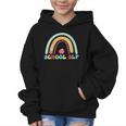 School SLP Rainbow Pencil Back To School Appreciation Graphic Kid Hoodie School SLP Rainbow Pencil Back To School Appreciation Graphic Kid Hoodie