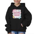 Second Grade Girls Kids Back To School Girls Coquette Bows Graphic Kid Hoodie