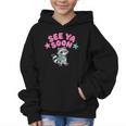 See Ya Soon Summer Cute Raccoon Back To School Kids Student Graphic Kid Hoodie See Ya Soon Summer Cute Raccoon Back To School Kids Student Graphic Kid Hoodie