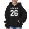 Senior 26 Class Of 2026 Front Back Grad Back To School Graphic Kid Hoodie Senior 26 Class Of 2026 Front Back Grad Back To School Graphic Kid Hoodie