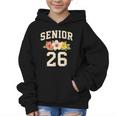Senior Class Of 2026 Hibiscus Floral Girls Back To School Graphic Kid Hoodie Senior Class Of 2026 Hibiscus Floral Girls Back To School Graphic Kid Hoodie
