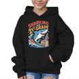 Sharking Into 1st Grade Back To School Shark Graphic Kid Hoodie Sharking Into 1st Grade Back To School Shark Graphic Kid Hoodie