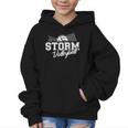 Storm Volleyball Back To School Spirit Graphic Kid Hoodie Storm Volleyball Back To School Spirit Graphic Kid Hoodie
