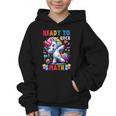 Student Back To School Math Squad Kids Girls Smarter Unicorn Graphic Kid Hoodie