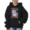 Student Unicorn Ready Back To School Crush 1st Grade Girls Graphic Kid Hoodie