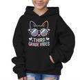 Third 3rd Grade Vibes Back To School Cute Cat Cute For Girls Graphic Kid Hoodie Third 3rd Grade Vibes Back To School Cute Cat Cute For Girls Graphic Kid Hoodie