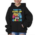 Time To Level Up 5th Grade Video Gamer Kids Back To School Graphic Kid Hoodie