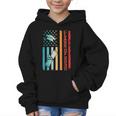 Vintage Class Of 2030 Graduation Back To School USA Flag Graphic Kid Hoodie Vintage Class Of 2030 Graduation Back To School USA Flag Graphic Kid Hoodie