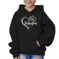 Volunteer Heart Back To School Art Vintage Graphic Kid Hoodie