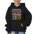 Watch Out Kindergarten Here I Come Shirts Back To School Graphic Kid Hoodie
