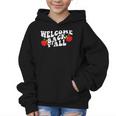 Welcome Back To School Happy First Day Of School 2025 2026 Graphic Kid Hoodie