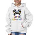 2nd Grade Vibes Messy Hair Bun Girl Back To School First Day Graphic Kid Hoodie 2nd Grade Vibes Messy Hair Bun Girl Back To School First Day Graphic Kid Hoodie